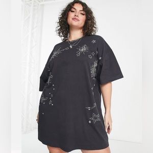 ASOS Curve Oversized TShirt Dress
